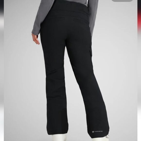 609 NWT Obermeyer Milan Stretch Pant Size 14-Short Black - Picture 2 of 10